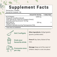 Velano Oil Of Oregano Softgels